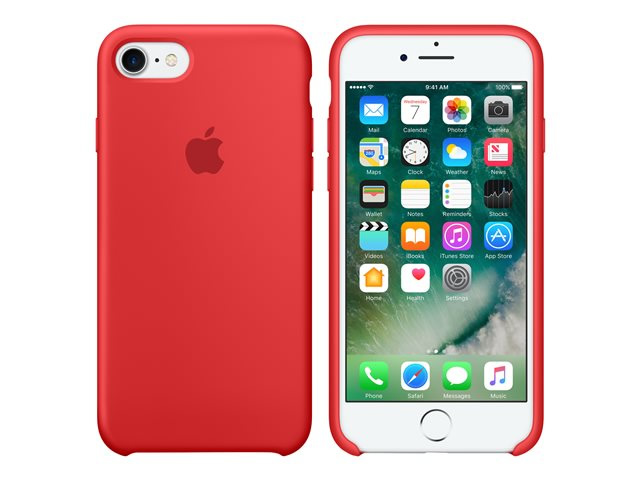 Iphone 7 Funda Silicona Product Rojo